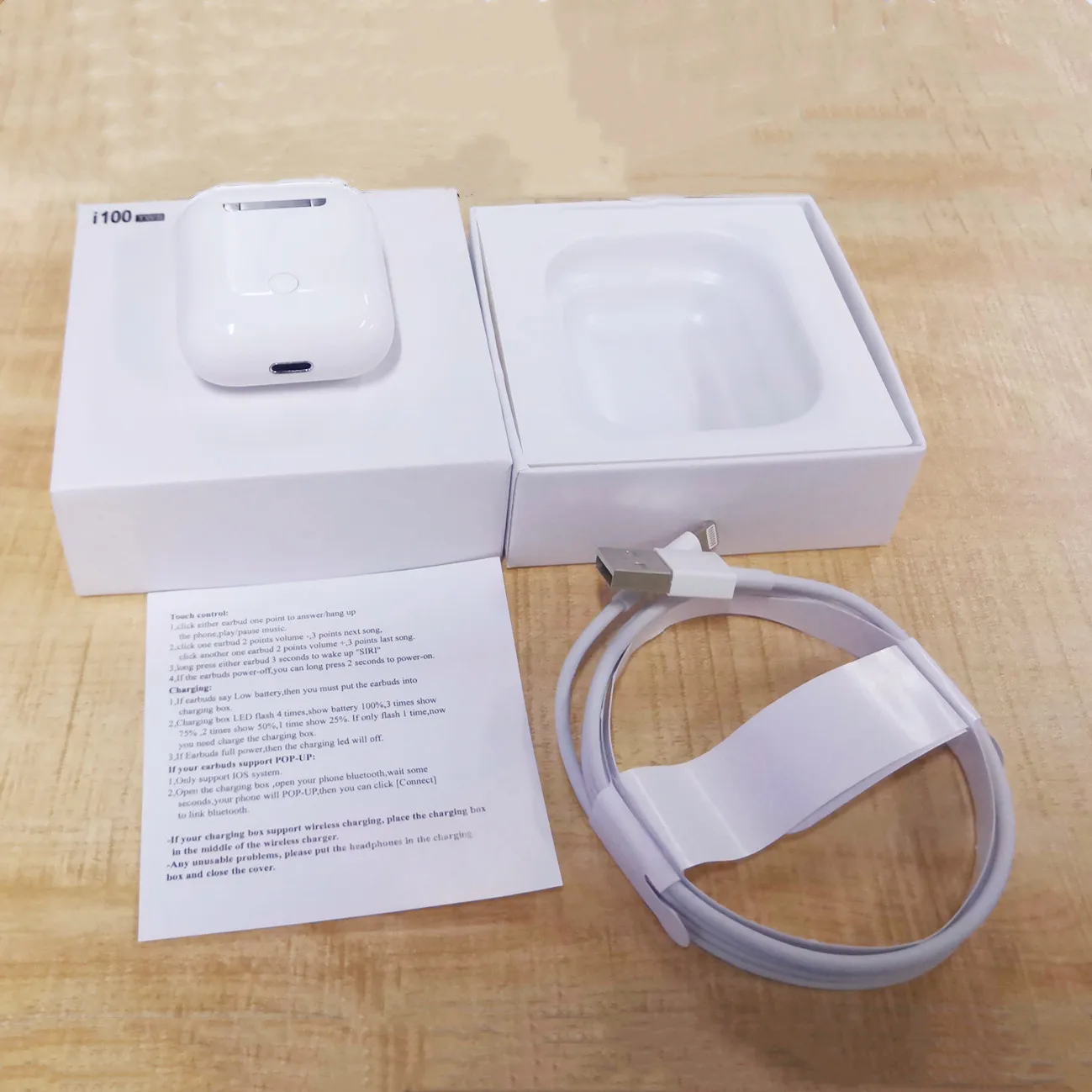Новейшие I100 TWS 1:1 умные сенсорные беспроводные наушники 8D Super Bass Bluetooth 5,0 наушники Pk W1 H1 чип I90 I10 I1000 I9000Tws