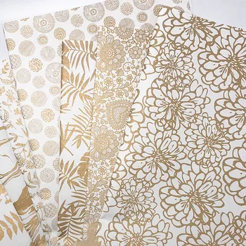 

European Style Series Bouquet Wrapping Paper Gift Paper Christmas Wedding Flower Packaging Paper Arts and Craft 52*75cm