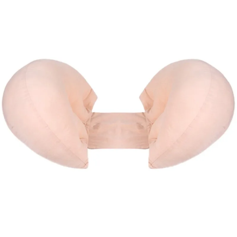 Side Sleeper Pregnancy Pillow Circles Plaid Print Maternity Pillow With Removable Jersey Cover - Цвет: Синий