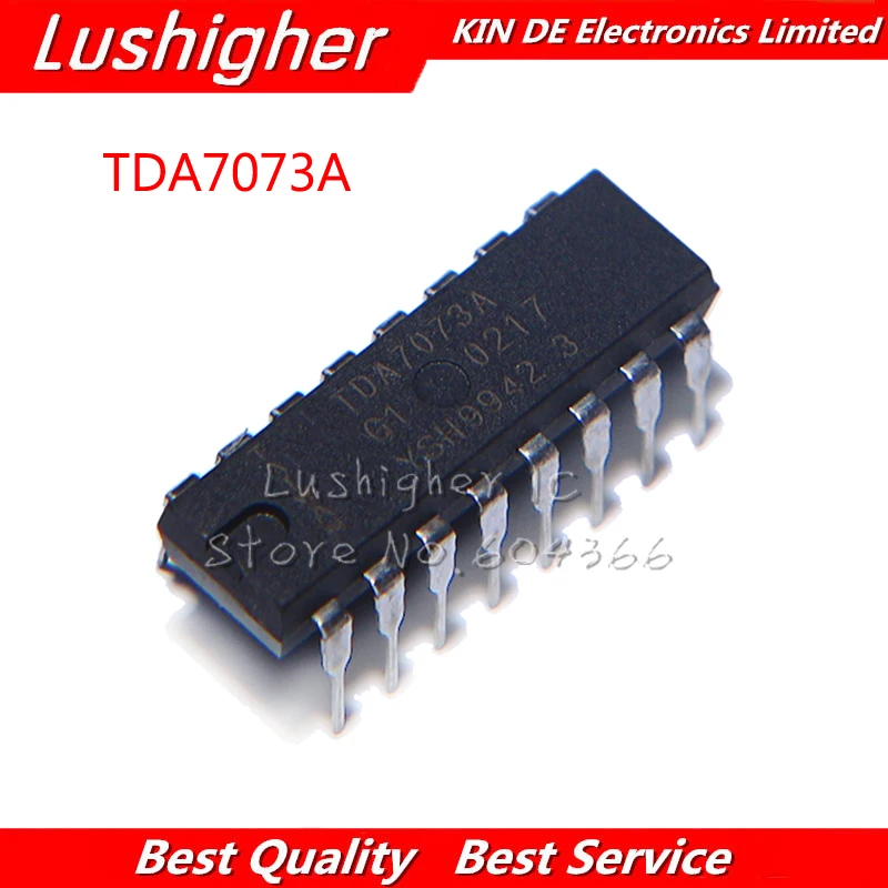 5 шт. TDA7073B DIP16 TDA7073BP DIP TDA7073A TDA7073 DIP-16 | Электронные компоненты и принадлежности
