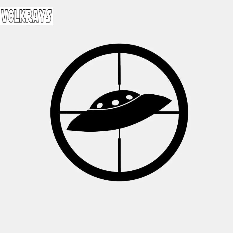 Volkrays индивидуальная Автомобильная наклейка НЛО в прицеле прицелы Охота