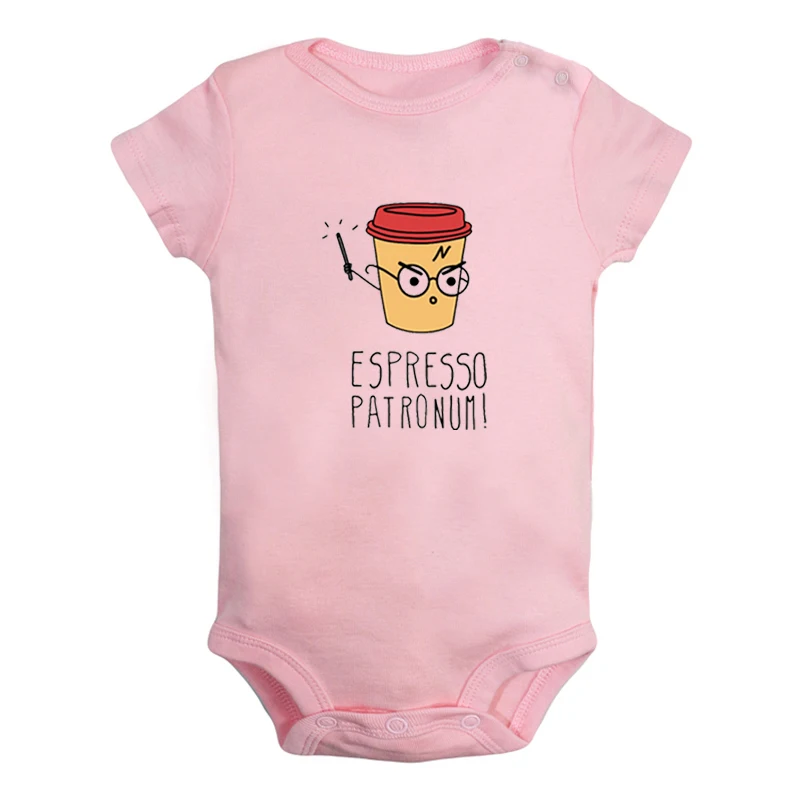 JcBaby1355PD Милый комплект одежды для новорожденных с рисунком «не волнуйтесь», «пончик», «быть счастливым», «банан», «играть на гитаре», спортивный костюм с принтом для младенцев, боди, одежда - Цвет: JcBaby1355PD