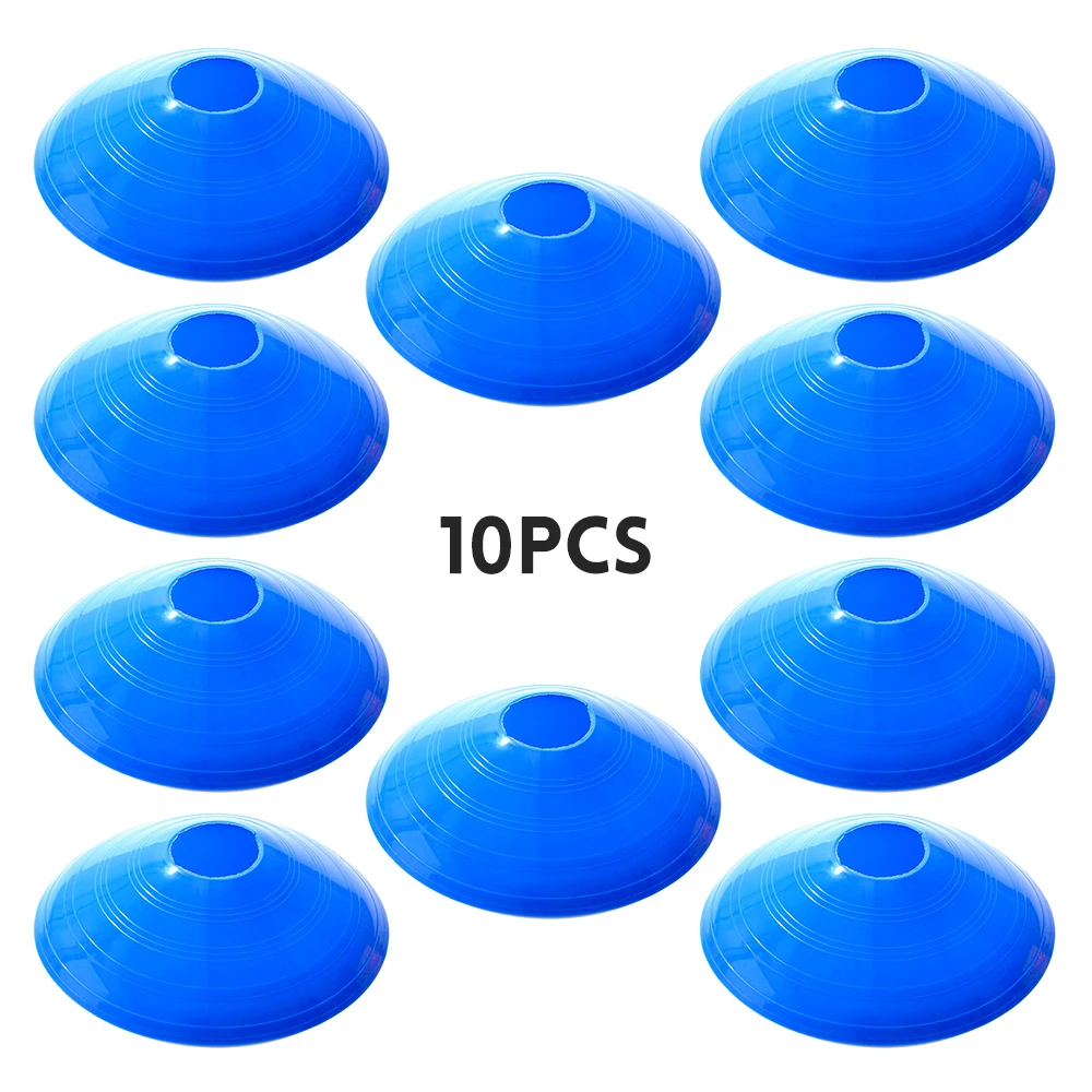 Details about   10Pcs Football Training Marker Cones Soccer Discs Sports Obstacles Training L2F4 