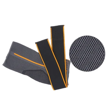 

1pc Sprain Prevention Protector Running Brace Sports Nylon Warm Ankle Support Strap Elastic Basketball Magic Sticker Gym Striped