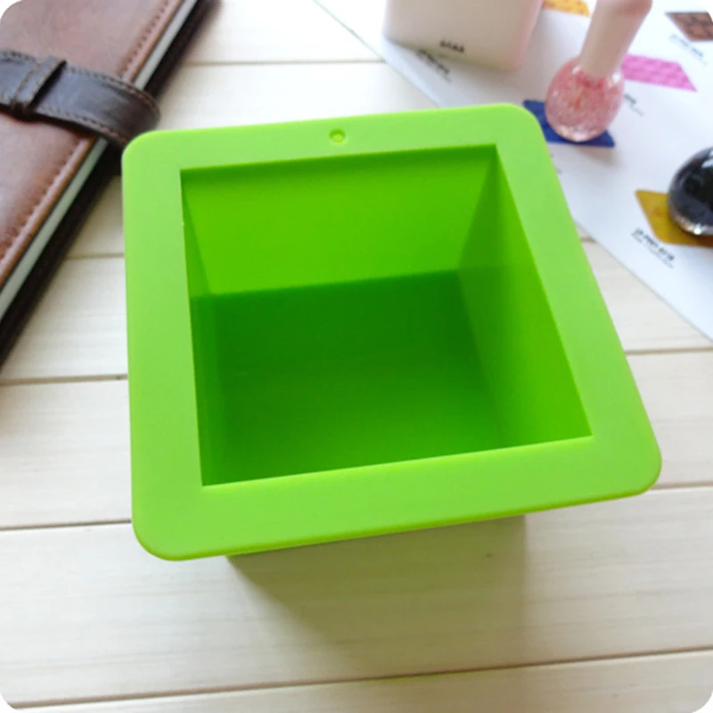

Square Shape Silicone Cake Molds 500ml DIY Handmade Soap Baking Dessert Ice-Creams Mousse Mould Cake Decorating tools