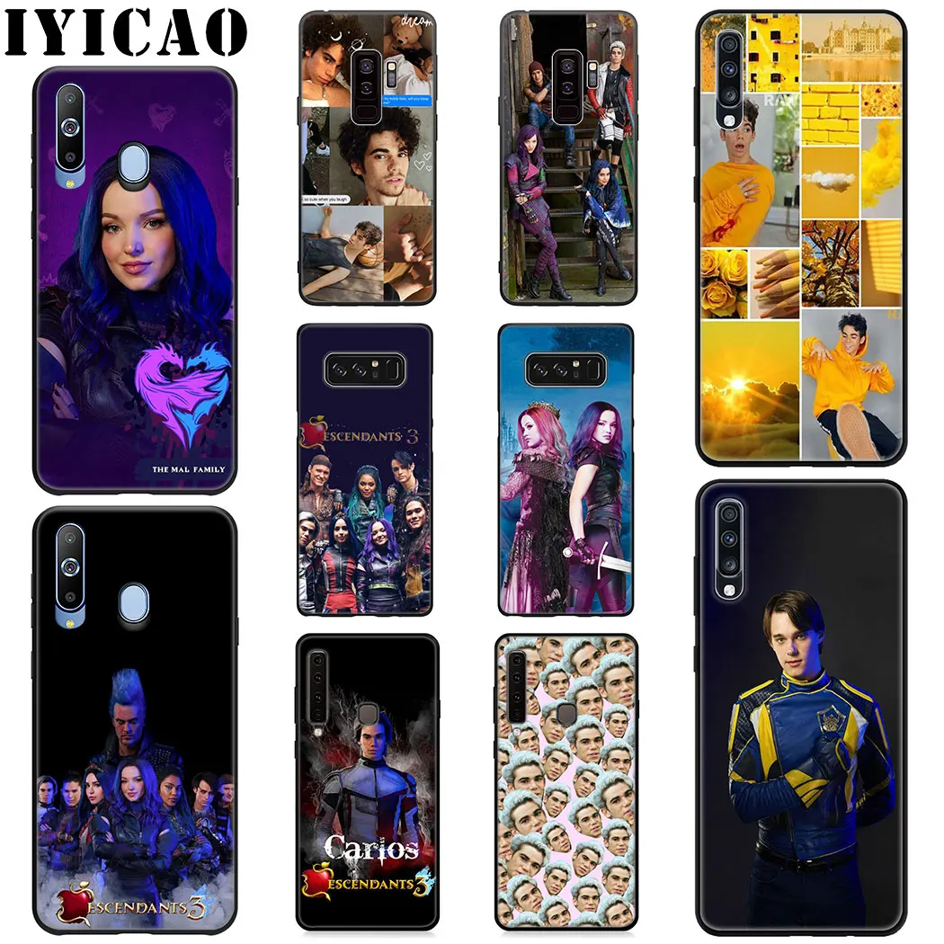 IYICAO Descendants 3 Soft Case for Samsung Galaxy A6 Plus A9 A8 A7 2018 A3 A5 2016 2017 Note 9 8 Cover |