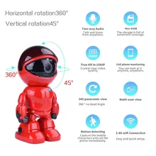 1080P HD сетевая камера Двусторонняя аудио Беспроводная сетевая камера ночного видения камера обнаружения движения робот домашнее животное детский монитор