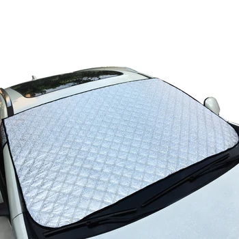 

Automobile sunshade shield front windshield cover cloth snow cloth window guard frost proof front gear anti dirty