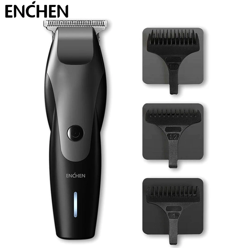 

ENCHEN Hummingbird Hair Clippers For Men Barber Profesional Cordless Close Cutting T-blade Hair Trimmer With 3 Limit Combs