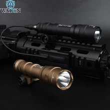 Airsoft Surefir M600 M600DF 1400lumens double carburant Scoutlight LED tactique chasse fusil arme lampe de poche ajustement 20mm Picatinny Rail