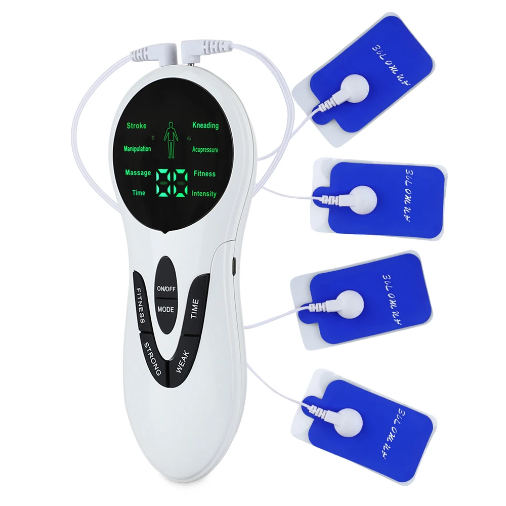 

Electric herald Tens Muscle Stimulator EMS Acupuncture Body Massager 6 Models 15 Intensity Digital Therapy Health Care Machine