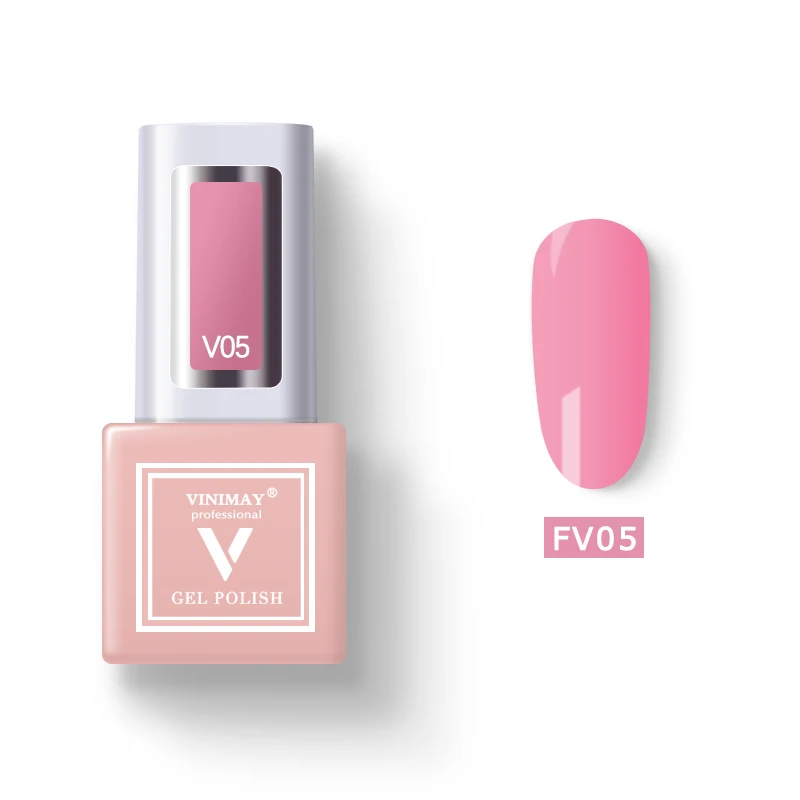 VINIMAY 60 Цветной Гель-лак для ногтей vernis полуперманентный УФ-гель лак-праймер впитывающий Гель-лак для ногтей Полировочный Гель для маникюра - Цвет: FV05