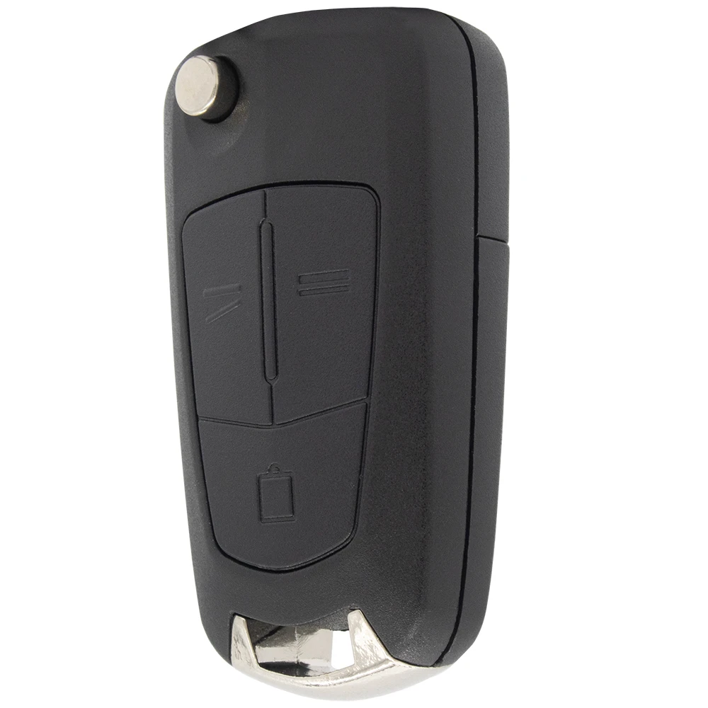 Откидной складной ключ WhatsKey 2/3 с кнопками для Opel Astra H J G Insignia Vectra C Corsa D Zafira B Signum