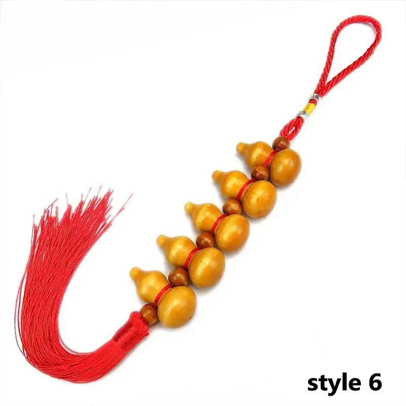 style 6 1 шт. удача пять императорских денег красный китайский узел китайский символ медные монеты украшения автомобильные аксессуары - Цвет: style 6