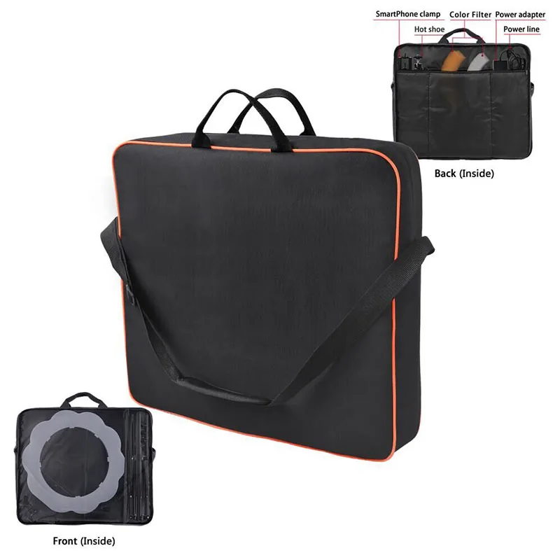 FOSOTO RL 18 освещение для фотосъемки с регулируемой яркостью кольцевая лампа камеры