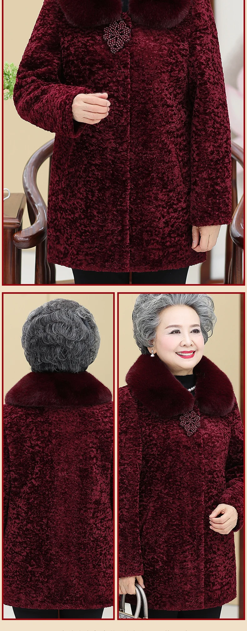 Осенне-зимнее пальто Parker для стрижки овец, Женская куртка средней длины размера плюс, пальто для женщин, для размещения заказа, отправка брюк