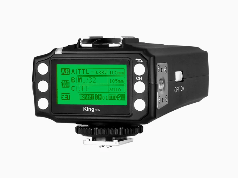 Pixel King PRO приемопередатчик 2,4G беспроводной ttl высокоскоростной Флэш-триггер приемопередатчик для CANON 1100D 1000D 700D 750D 760D 650D 600D