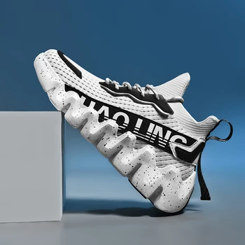 

Fashion Men Casual Shoes 2020 brand sneakers men Lightweight Lace-up Walking Sneakers trainer Male Footwear205