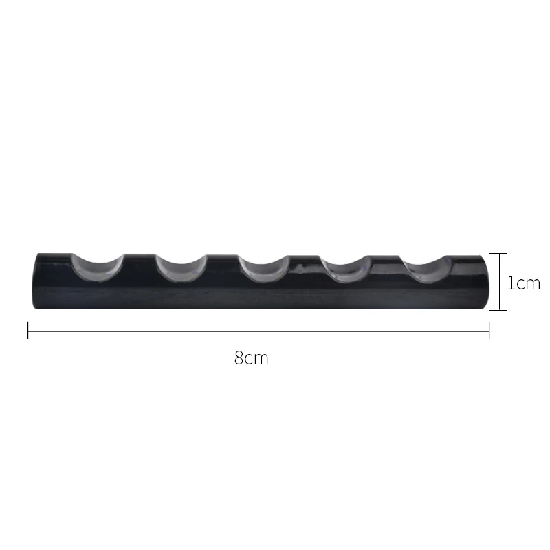 5-Gitter, buntes Acryl-Nagelbürstenregal, transparenter Stifthalter, Ständer, UV-Gel-Pinsel-Display-Werkzeug für Malerei und Maniküre – Detail 7