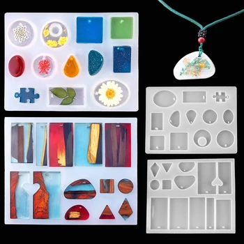 

277Pcs/set Handmade Resin Casting Molds Silicone DIY Clay Epoxy Mold And Tools Set Jewelry Pendant Mould Making Craft Kit