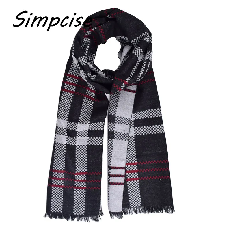 head scarves for men New Design Plaid Adult Fashion Viscose Blend Soft Bufandas Winter Scarf  Warm Winter Scarves A3A18927 best scarves for men Scarves