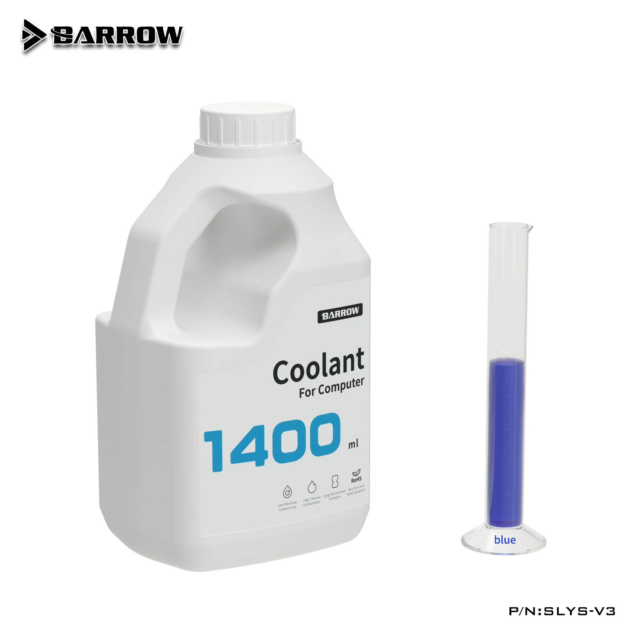 Barrow PC coolant 1400ml computer water cooling special concentrated cold liquid anti corrosion