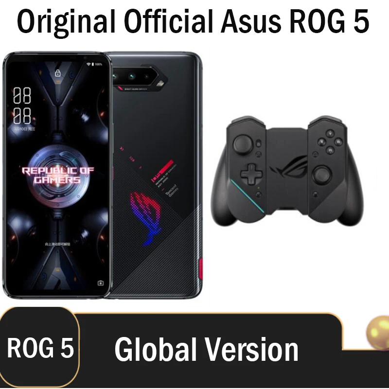 Официальная глобальная версия Оригинальный Новый Asus ROG 5 телефон Snapdragon 888 6 78