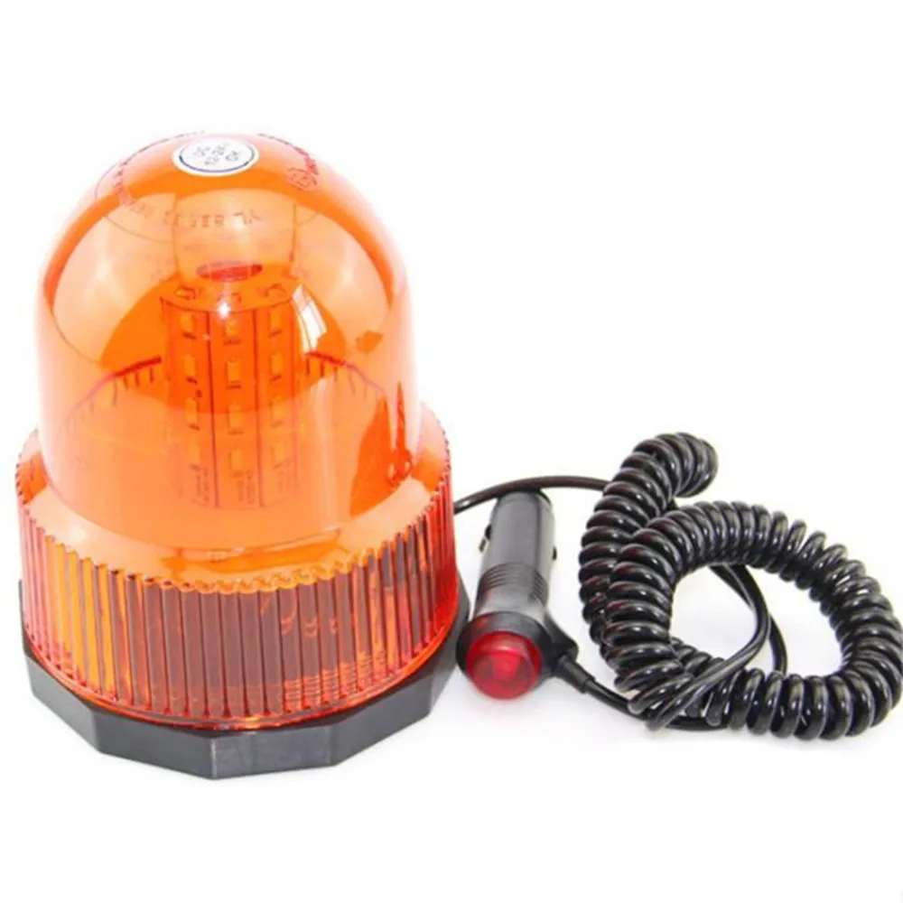 40 LED Yellow Red Blue Car Vehicle LED Strobe rotating Warning light Police led Emergency flashing lighting Beacon 12V