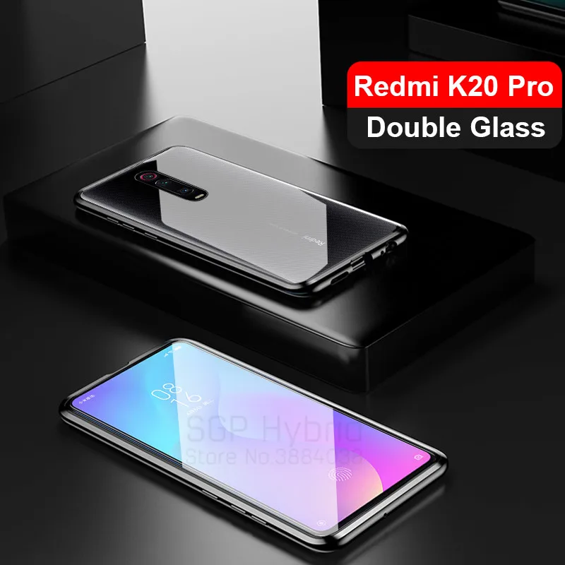 Магнитный чехол для телефона для Xiaomi mi 9T Pro mi 9t pro стеклянный чехол для Xiao mi Red mi K20 Pro Чехол на магните для mi 9tpro 6,39'