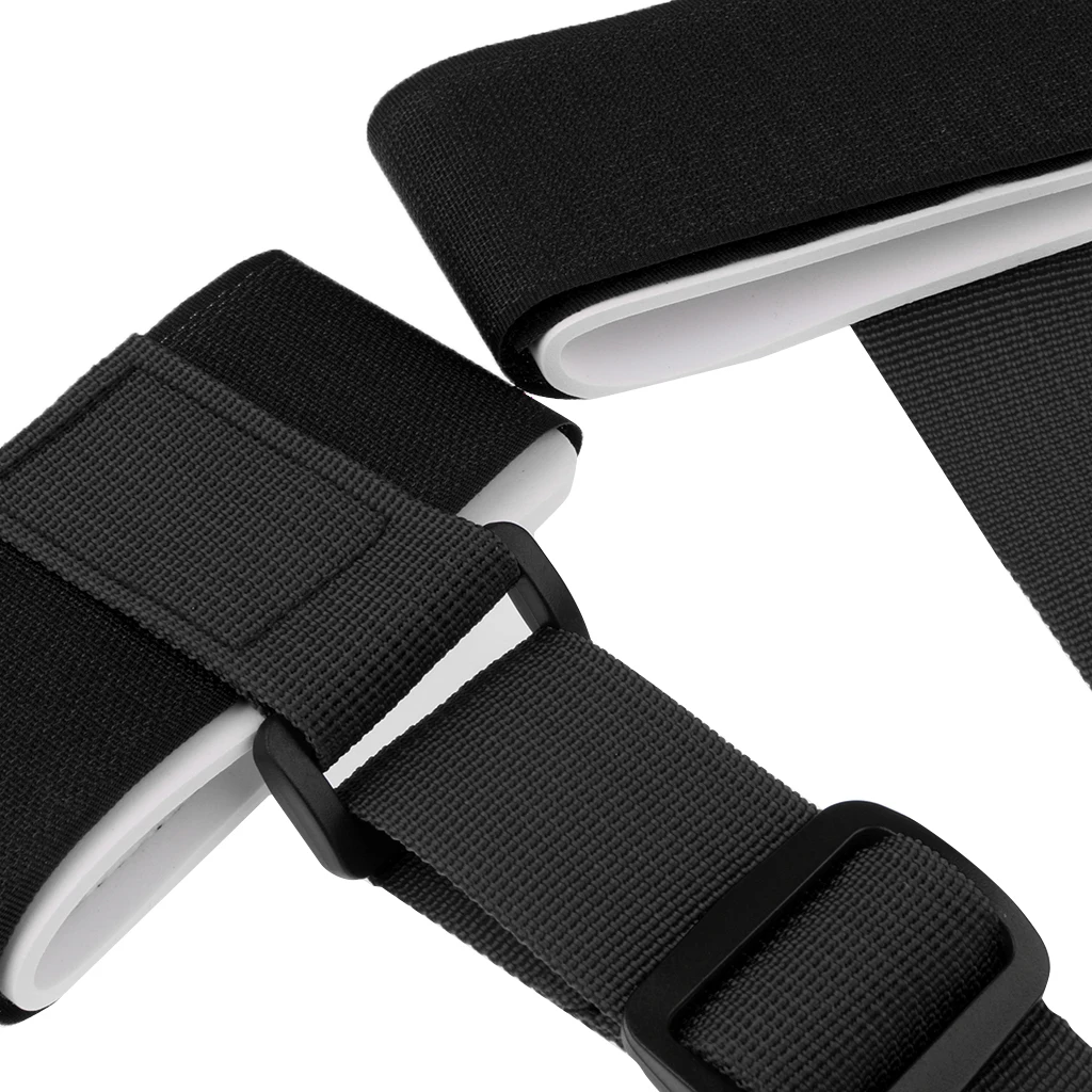Durable Nylon Ski Carrier Straps Shoulder Sling with Cushioned Hook and Loop Fastener Ski Shoulder Carrier Lash 