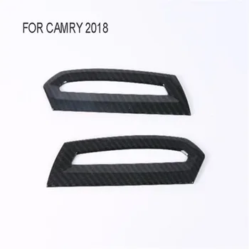 

2pcs/set ABS Car Side Air Vent Cover Outlet Decoration Frame Trim Sticker Styling Refit Car Accessories Fit for Camry 2018