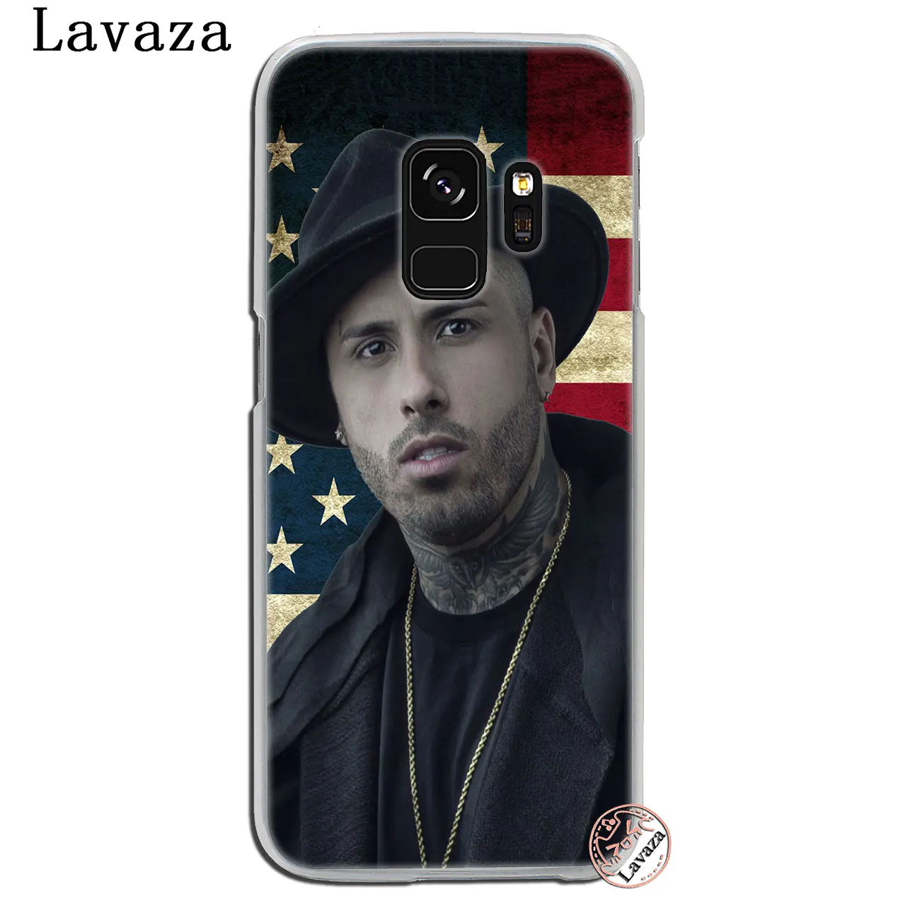 Жесткий чехол для телефона Lavaza NJ Nicky jam Для samsung Galaxy S10 E S8+ S9 Plus S6 S7 Edge S10E - Цвет: 1