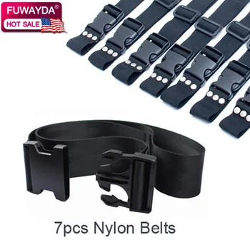 

free shipping!! 7pcs 3 Color Nylon Belts full body binding