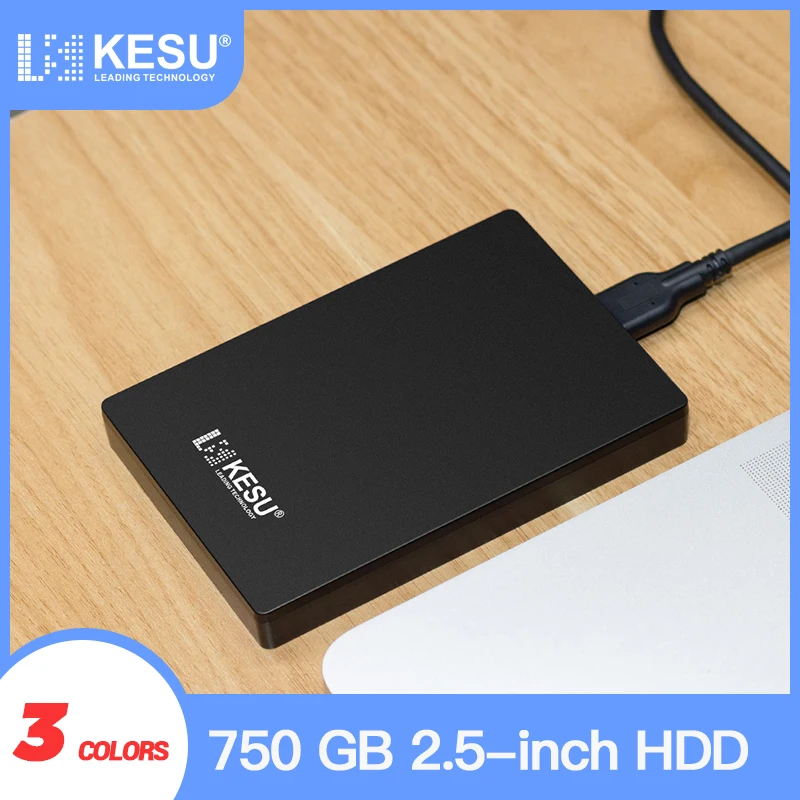 2 5 &quotKESU портативный внешний жесткий диск 750 Гб USB3.0 SATA HDD для ПК Mac настольного