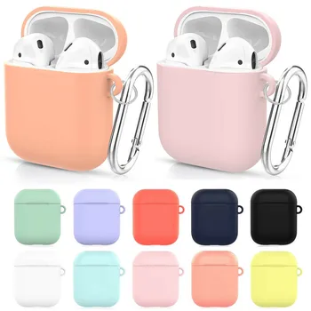 

TPU Case For Apple Airpods Shockproof Cover For Apple AirPods 2 and 1 Earphone Cases Air Pods Protector Case