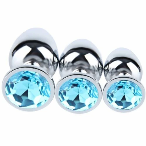 Anal butt plug en acier inoxydable design bijou fetish_voghion.com