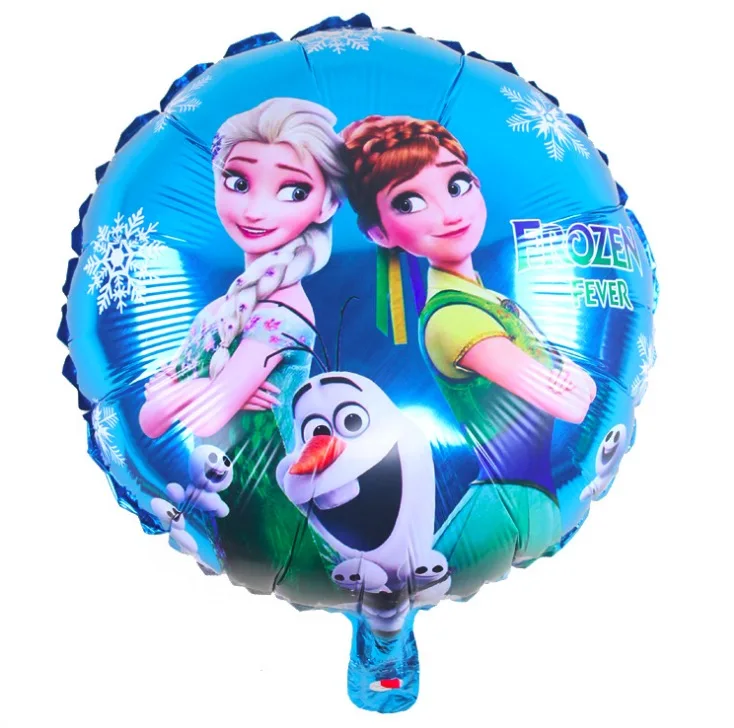 1" дешевые игрушки шары в форме принцесс мультфильм алюминиевая фольга День Рождения декоративные шары для вечеринки товары для оформления девичника воздушный шар для детей - Цвет: Насыщенный сапфировый