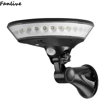 

10pcs LumiParty 360 Degree Lighting Solar Light Motion Sensor Street Lamp for Yard Garden Pavilion Corridor