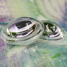 Оптический ПММА пластиковый фокусное расстояние светодиодный плоско выпуклая линза 2 шт. 35 мм 38 мм 40 мм