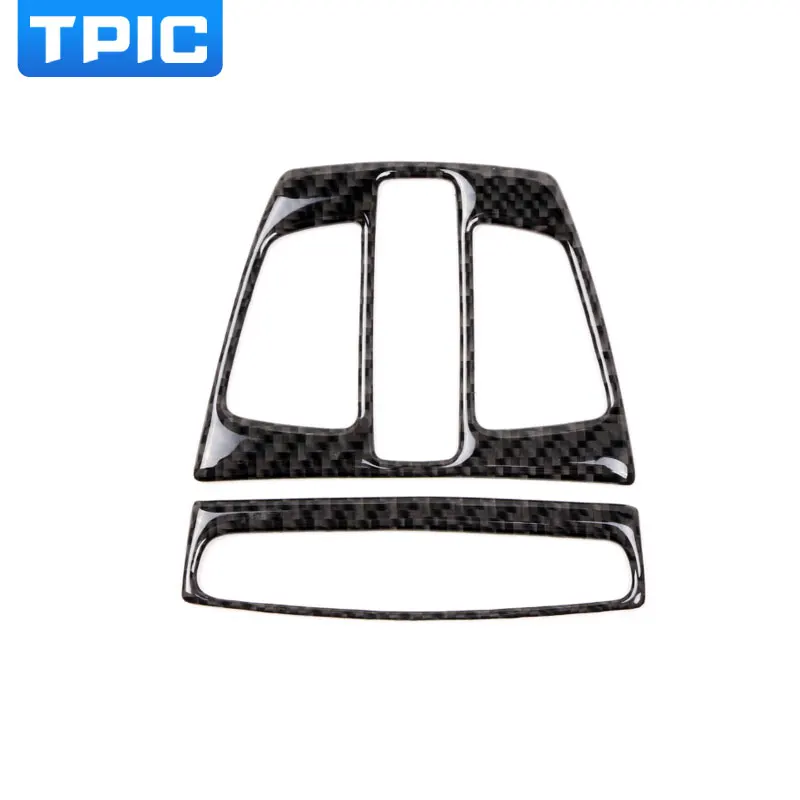 

Car Interior Dome Reading Light Decoration Frame Carbon Fiber Cover Trim accessories For bmw f20 f30 f34 f32 x1 x5 f15 x6 f16
