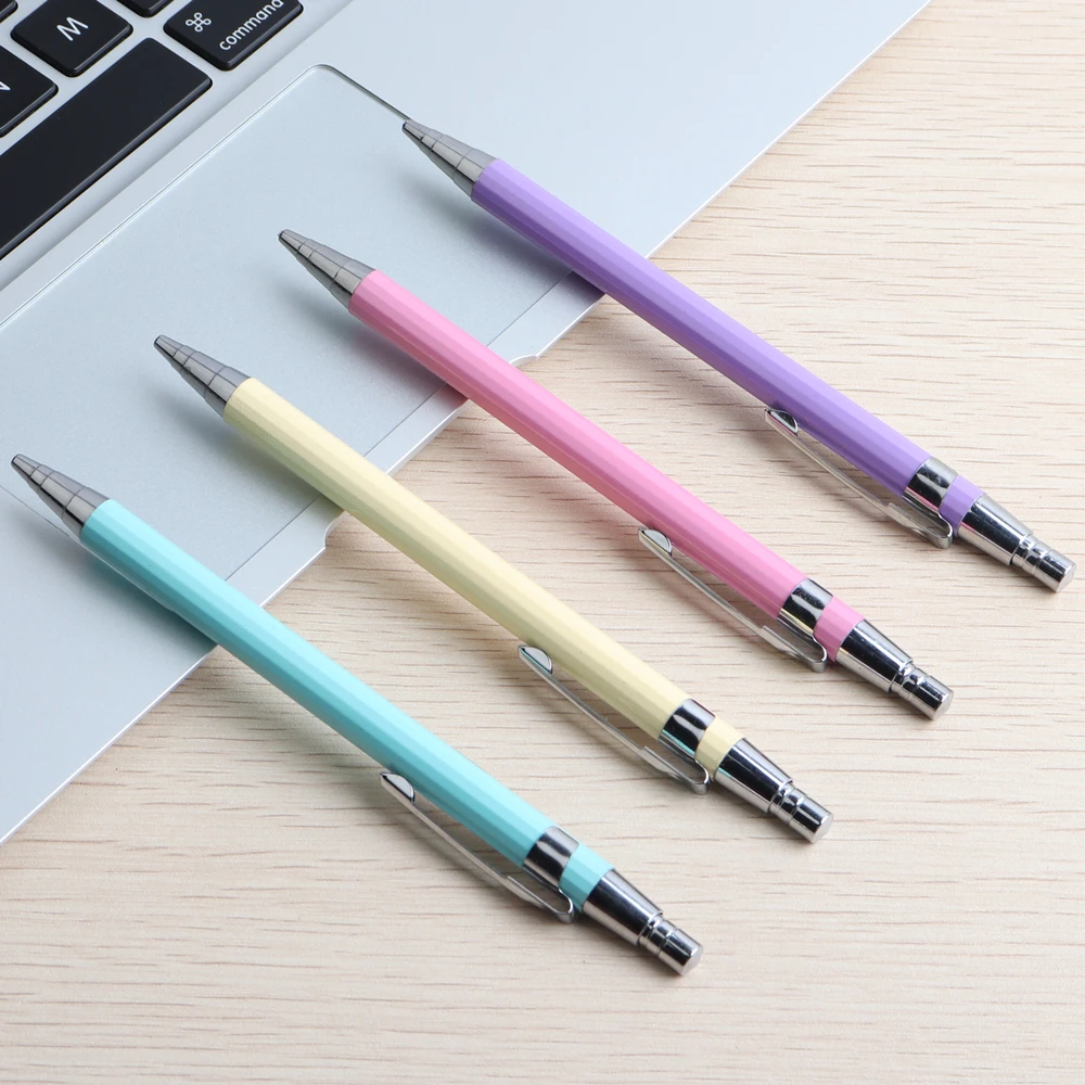 1PCS Mechanical Pencil Kawaii For School Office Supply Student Stationery artist paint Press Automatic Pencil For Kids 2