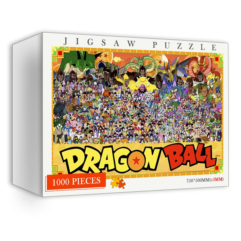 Dragon Customized Ball DIY Jigsaw Puzzles 1000 Pieces Wooden Quality Puzzle Toys Adults Japan Cartoon Anime 1000 Pieces Puzzles 7