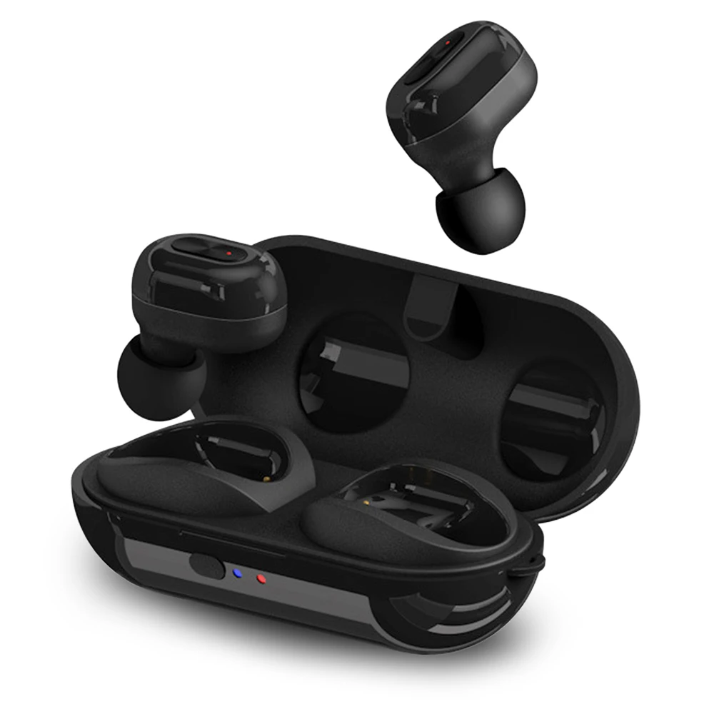 TWS V5.0 Bluetooth наушники HD стерео беспроводные с шумоподавлением гарнитура дисплей