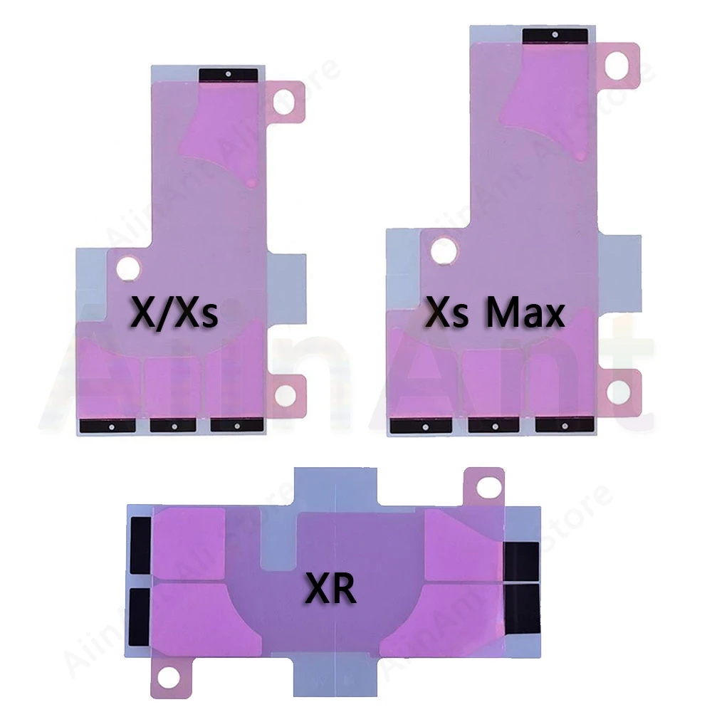 2 шт. для iPhone 6 6s 7 8 Plus X Xs Max XR 5s 5c наклейка для аккумулятора стикер s Запчасти