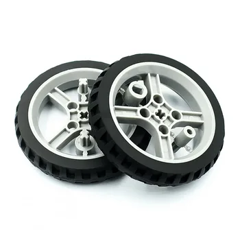 

6514 TT motor free wheel cross shaft robot smart car narrow wheel 65mm motor tracking line