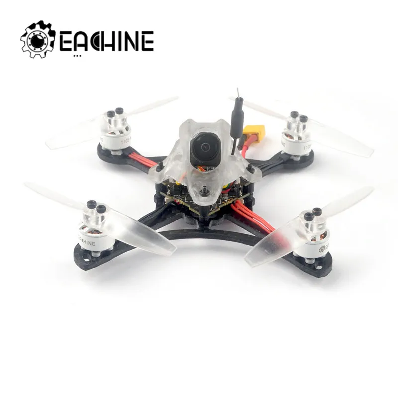 Baratos Eachine ramita 115mm 3 pulgadas 2 3S FPV Drone RC BNF Frsky D8 Crazybee F4 PRO V3.0 mini HD Cámara RC helicópteros RC