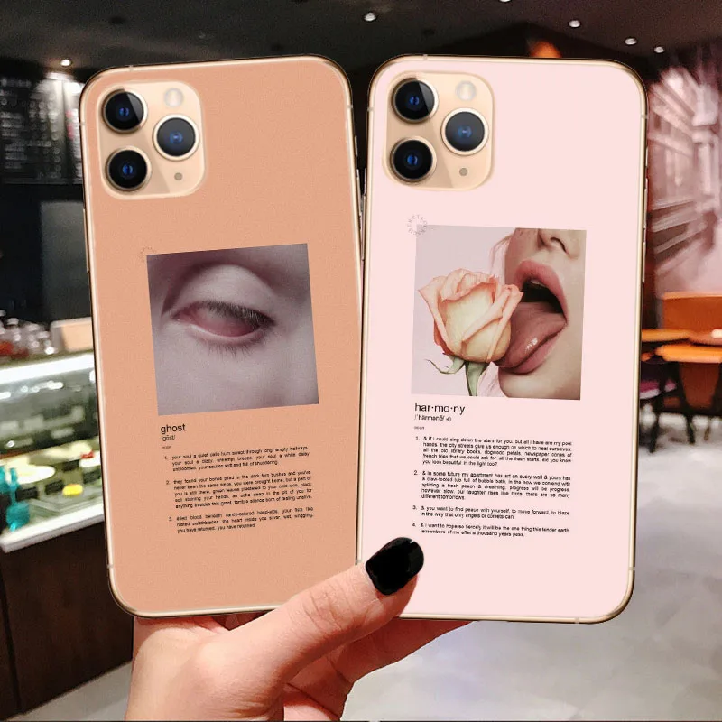 Эстетическое искусство силиконовый чехол для телефона iphone 11 Pro MAX 2019X6 6s 7 8 Plus XS XR SE