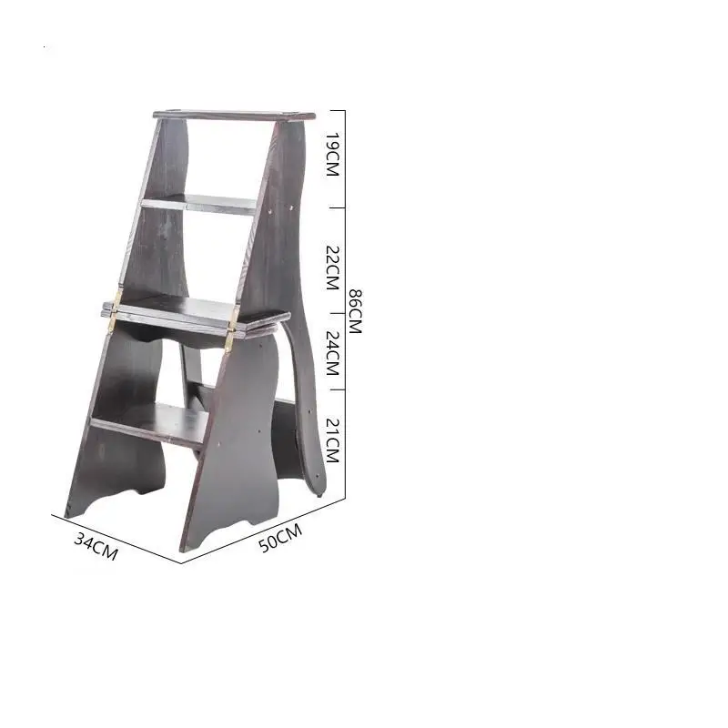 Небольшой складной табуретный стол для кухни деревянная лестница Escabeau Escaleta