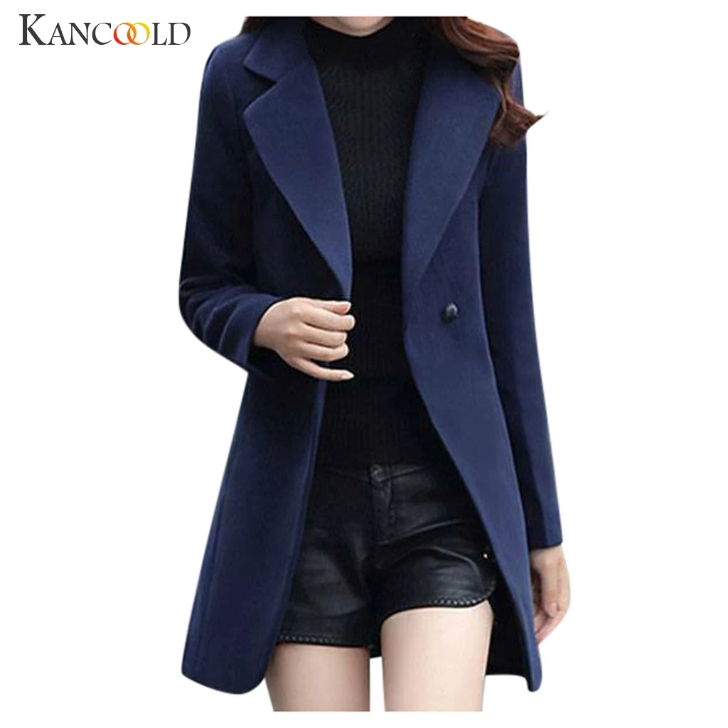 KANCOOLD, Женская куртка, элегантная, с отворотом, для офиса, для леди, подходит, костюм, повседневная, рабочая ветровка размера плюс, верхняя одежда, базовые куртки, модные