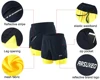 ARSUXEO Men's Running Shorts 2 in 1 Sports Shorts Quick Dry Active Training Exercise Jogging Gym Shorts With Zipper Pockets B202 5